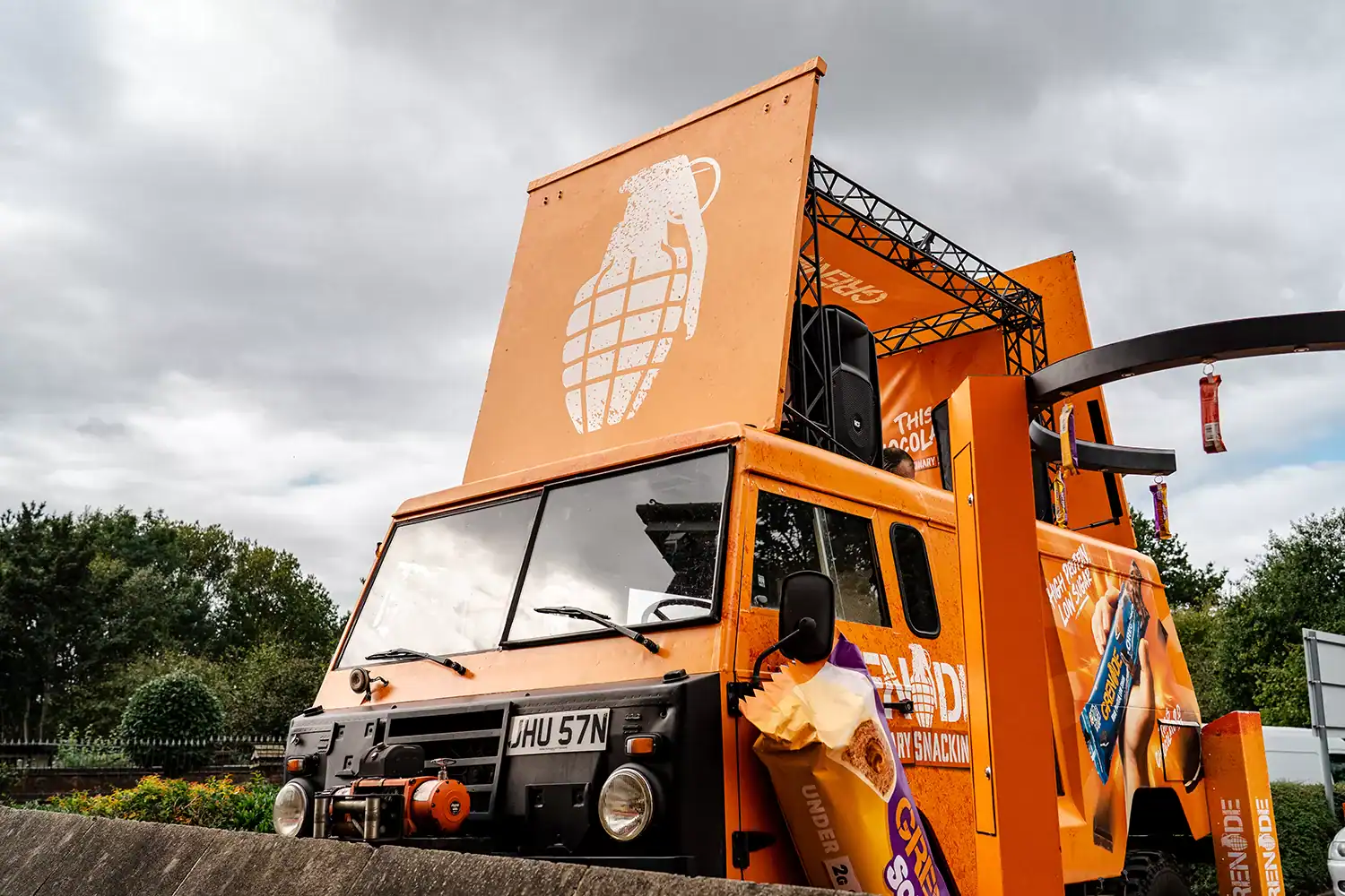 Grenade brand takeover event captured by Inspired Film and Video for Hanover Communications